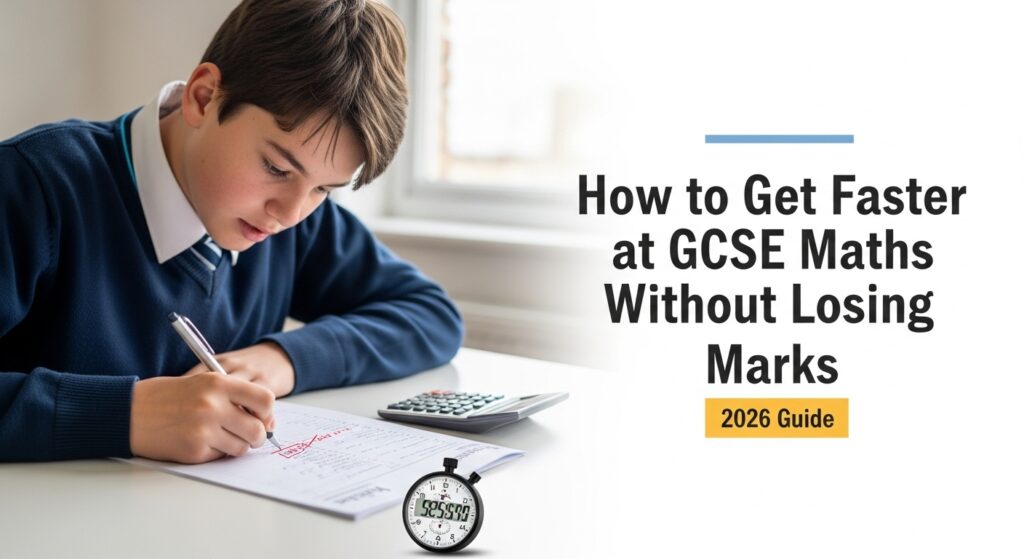 How to get Faster At GCSE without losing marks