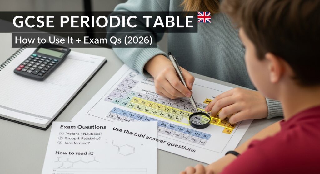 GCSE periodic table